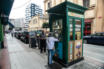 Quiosco de la ONCE en la calle de la Torre, cupon, cuponazo