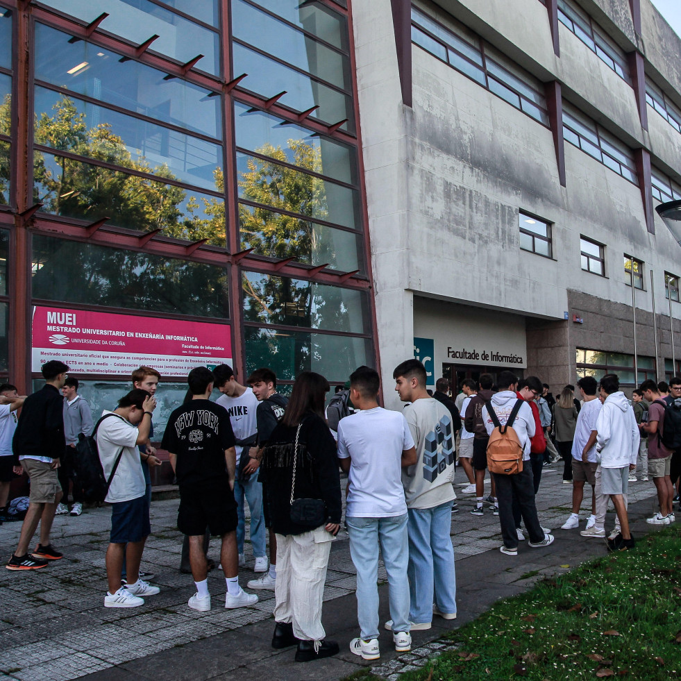 El 82% de los grados de las universidades públicas gallegas ya no admiten más alumnos