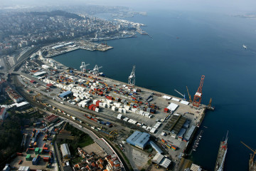 Panorámica del Puerto de Vigo