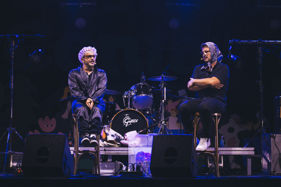 Touriñán y Perdomo llevarán la gira de 'Corentena' al teatro Colón