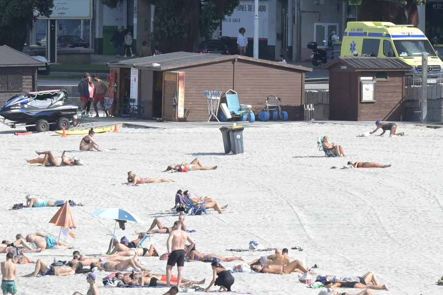 A Coruña se prepara para decir adiós al verano más tórrido de su serie histórica