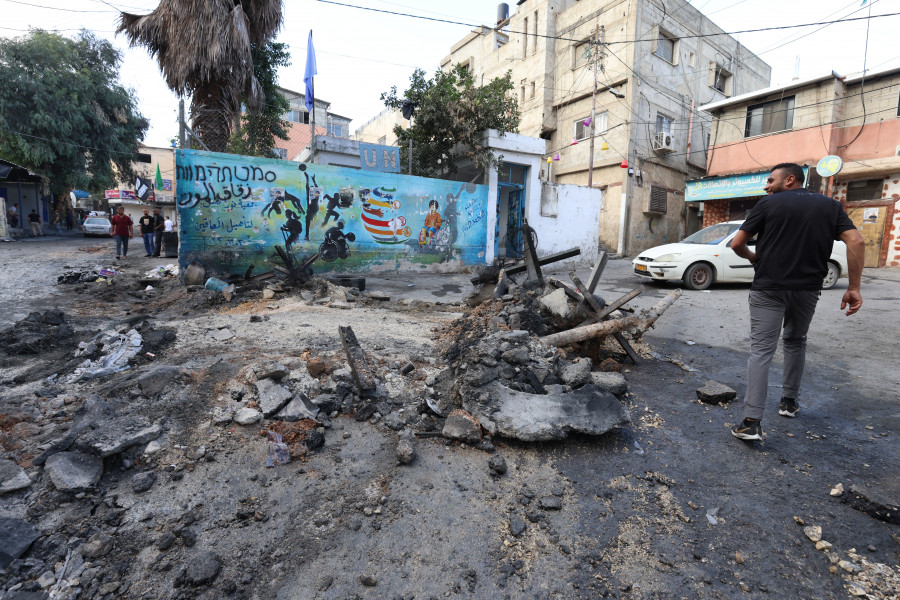 Dos palestinos mueren por fuego israelí en una redada al norte de Cisjordania