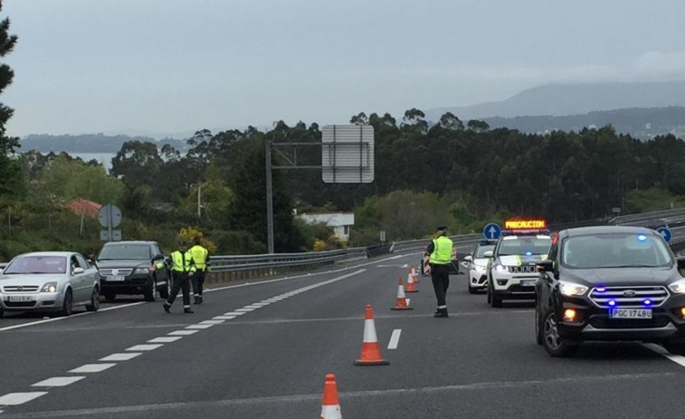 Un octogenario circuló 20 minutos en sentido contrario por la A-6 en Lugo