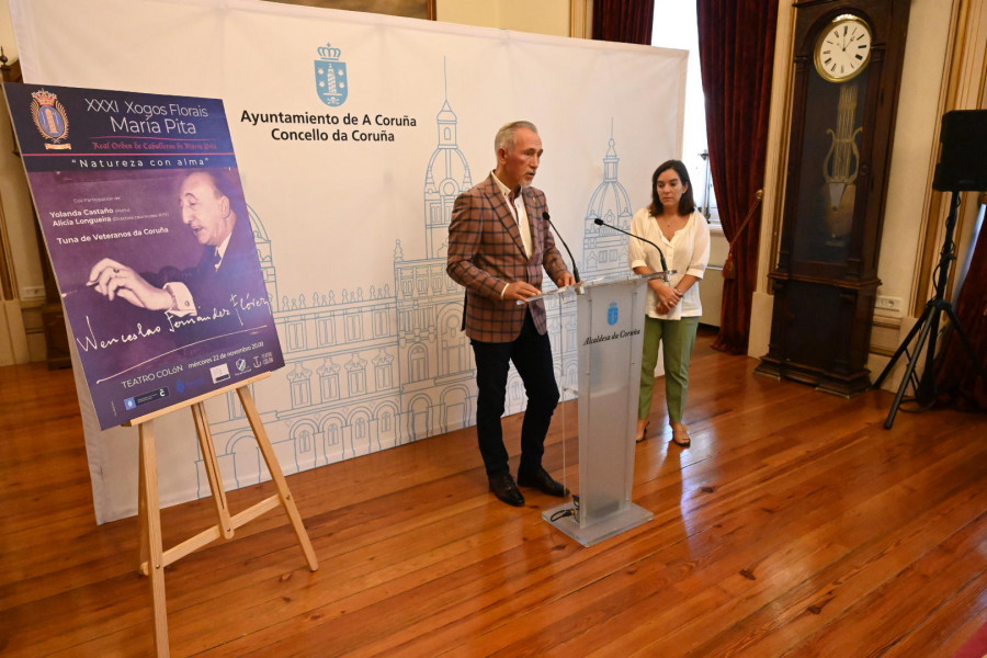 A Coruña dedica los Juegos Florales a Wenceslao Fernández Flórez