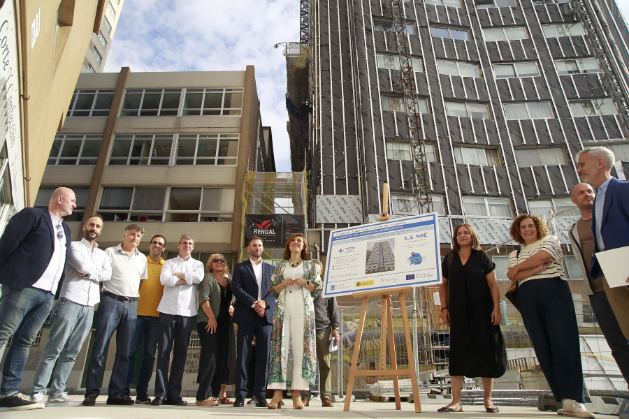 Un edificio coruñés es el que recibe más ayudas europeas a la rehabilitación energética de toda Galicia