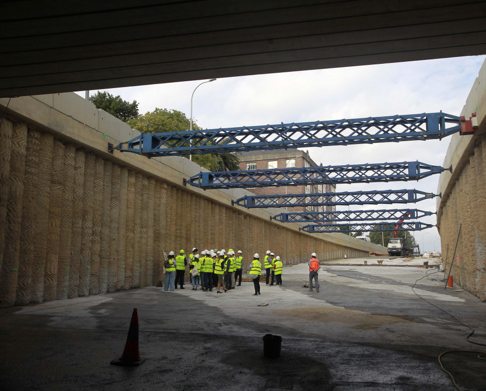 Obras túnel sol y mar