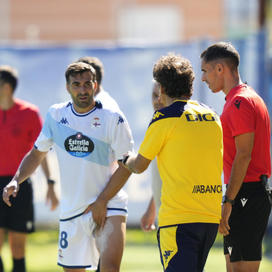 Balenziaga sufre una lesión muscular y se une a las bajas del Depor