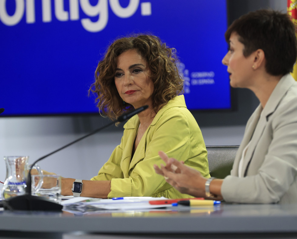 María Jesús Montero e Irene Rodríguez