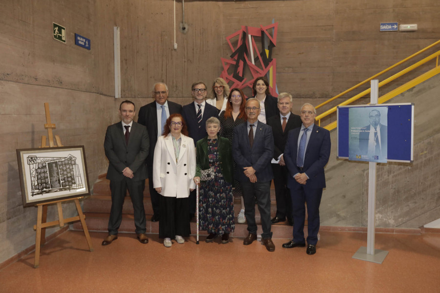 Dos docentes de la Universidad galardonados con las Medallas de Investigación de Galicia