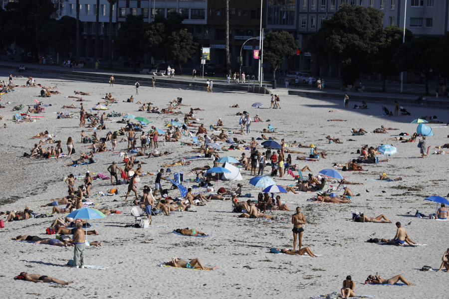 A Coruña bate el récord de temperatura en octubre desde que hay registros