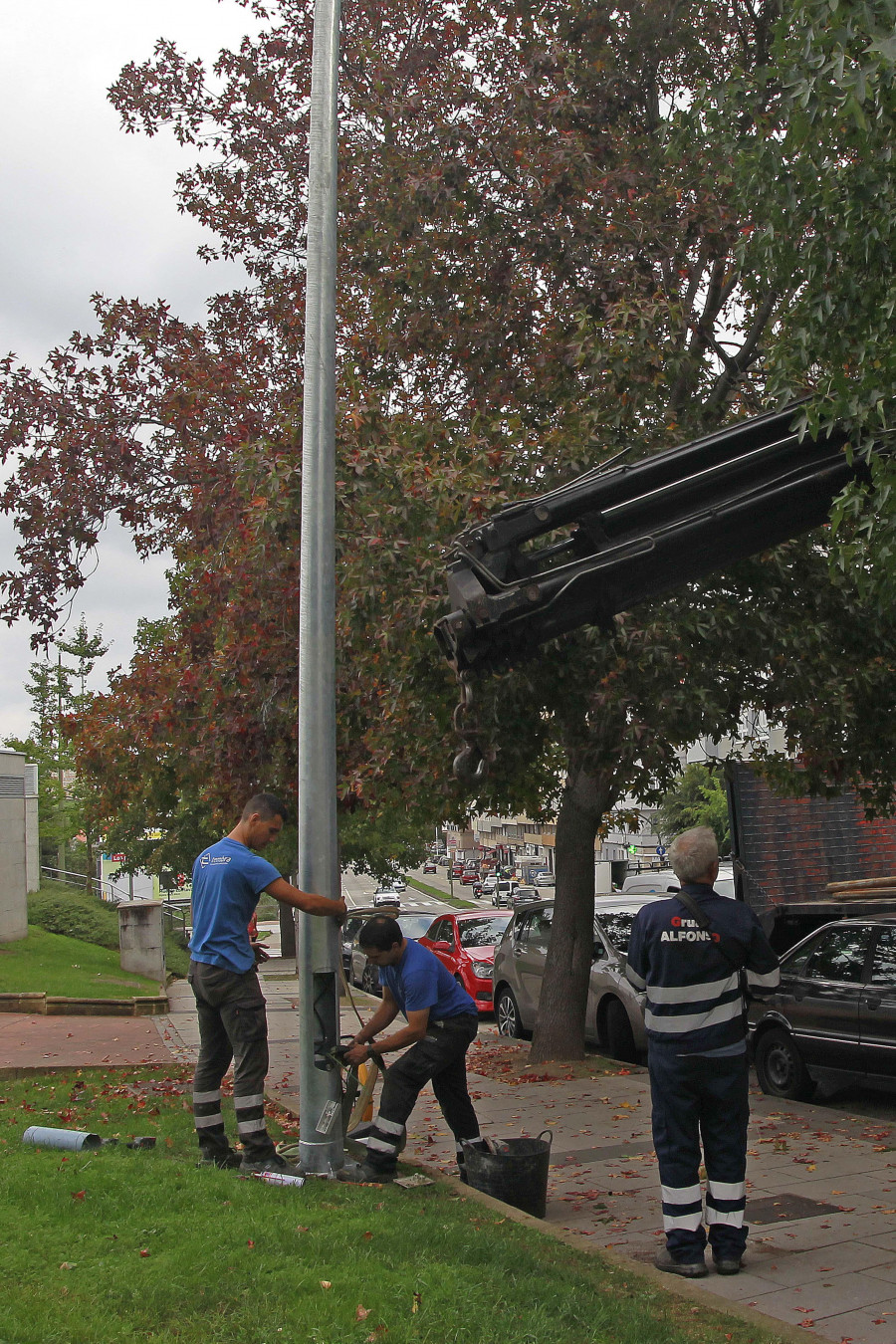 El alumbrado de A Coruña ya es led en casi un 70% y entra en su fase final en el centro