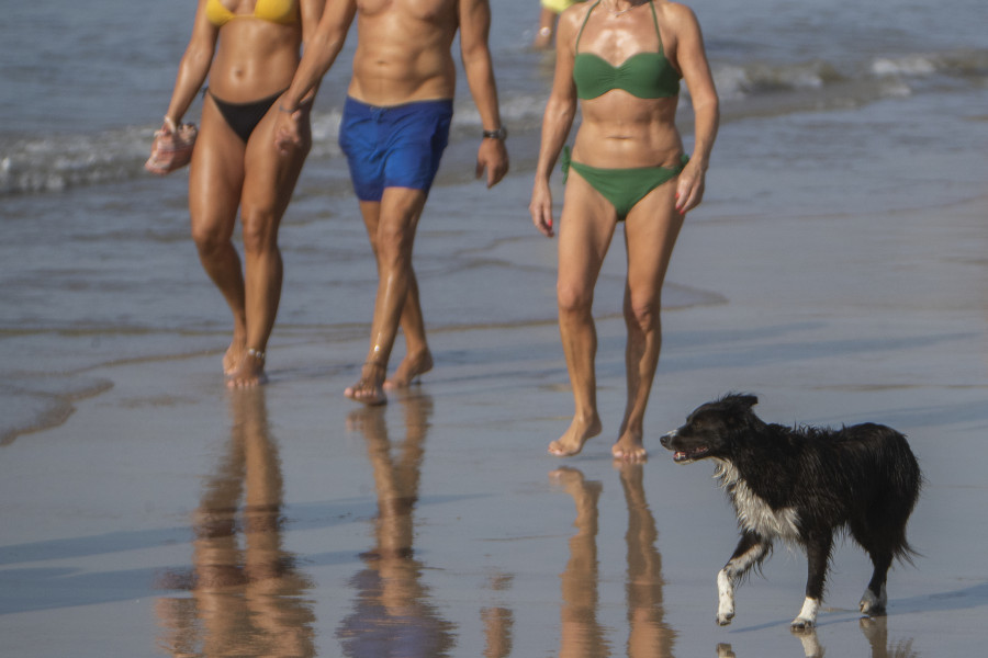 Galicia batió este sábado el récord de temperaturas máximas en octubre