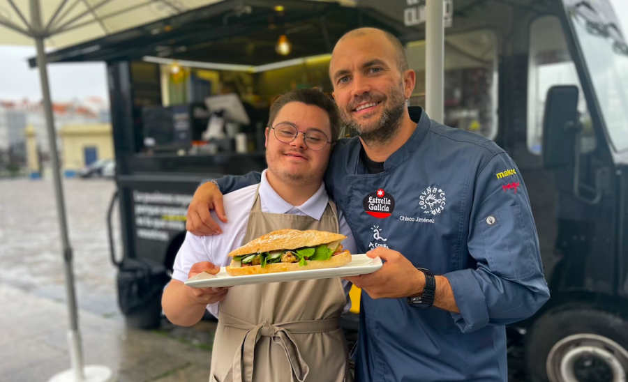 El Quiosco Down lanza el último bocadillo gourmet de calamares versionado por Chisco Jiménez