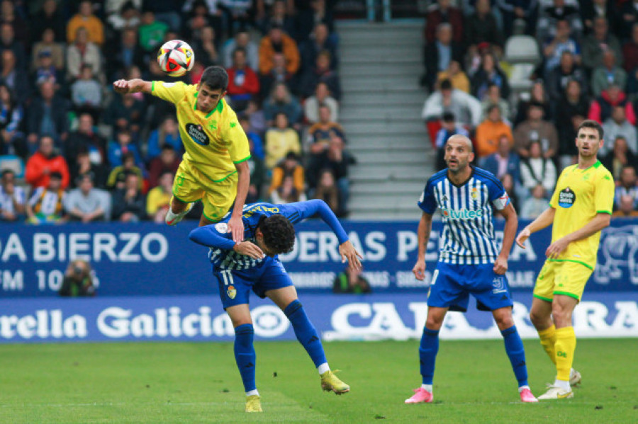 El Depor tira de épica para sumar un punto en Ponferrada (1-1)