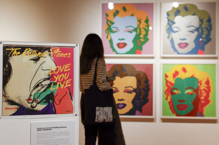 El arte y la cultura pop llegan a Santiago con obras de Warhol, Lichtenstein u Okuda