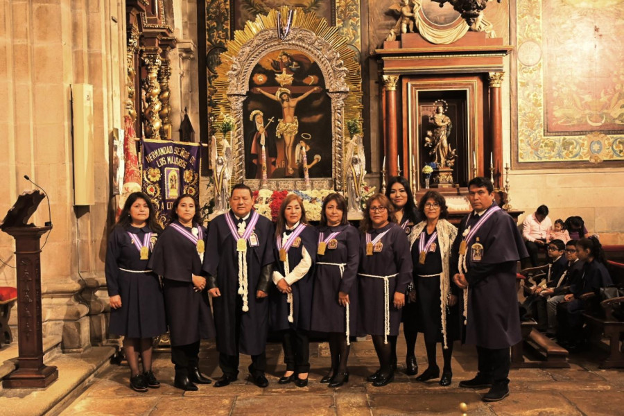 San Jorge se convirtió en la catedral de la fe peruana en A Coruña