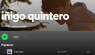 El coruñés Iñigo Quintero ya es el más escuchado de Spotify