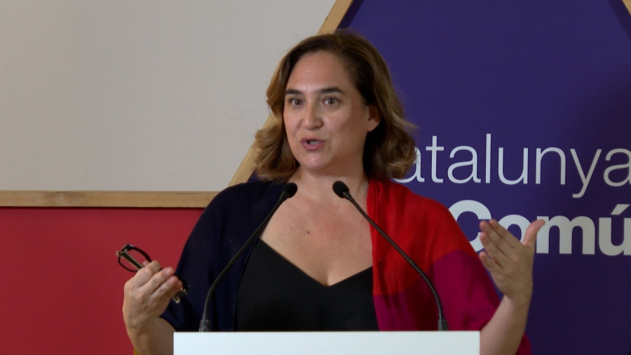 Ada Colau  dejará el Ayuntamiento de Barcelona el próximo octubre