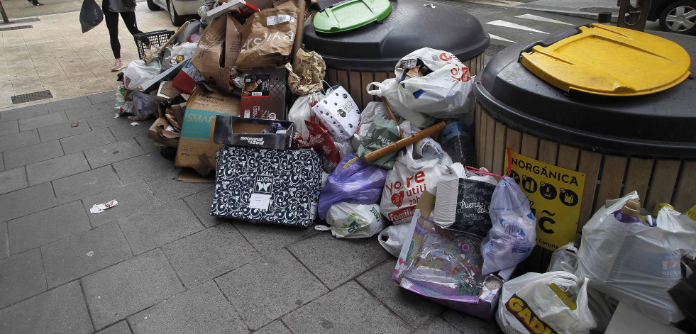 Oleiros no tendrá recogida de basura el viernes 3 de noviembre