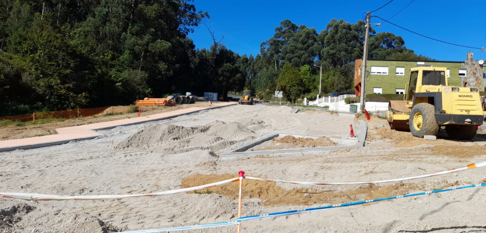 El futuro enlace del puerto de Lorbé con la Vía Ártabra toma forma tras cumplirse seis meses de trabajo