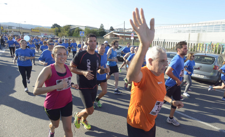 Corte de tráfico en A Coruña por la carrera de los 5KM Solidarios