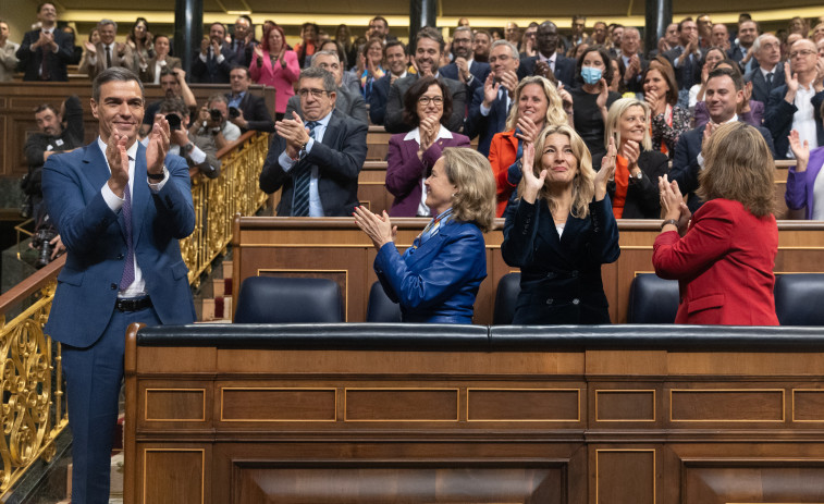 Zelenski, líderes de la UE y de Latinoamérica felicitan a Sánchez tras ser investido