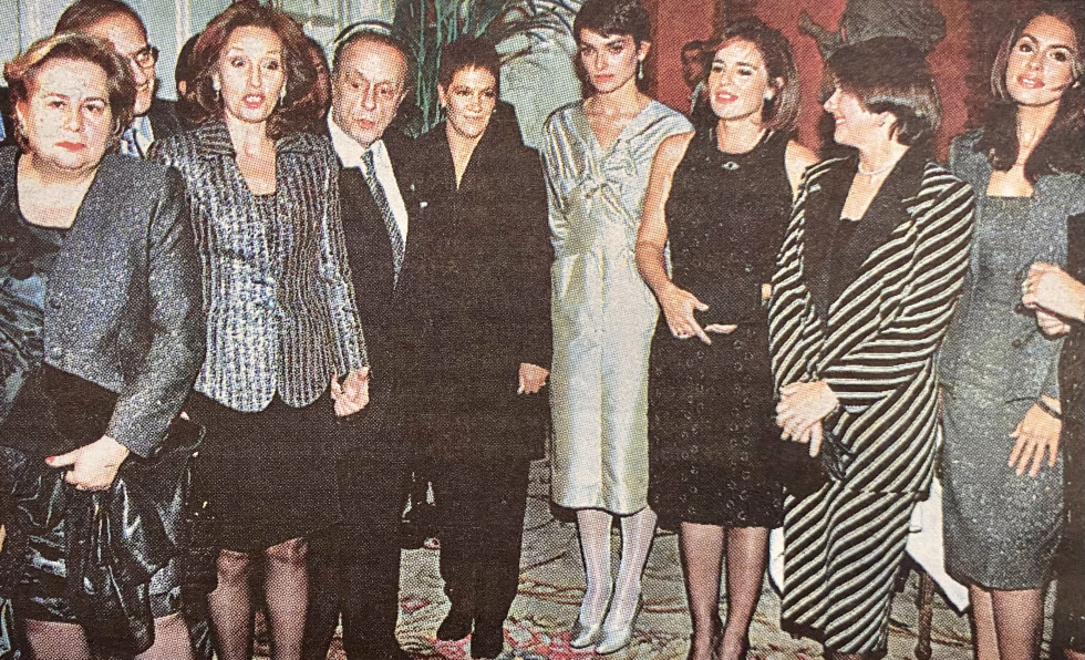 Laura Ponte, embaixadora da moda galega 1998