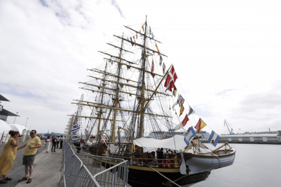 A Coruña aspira a ser puerto fijo de la Tall Ships Races