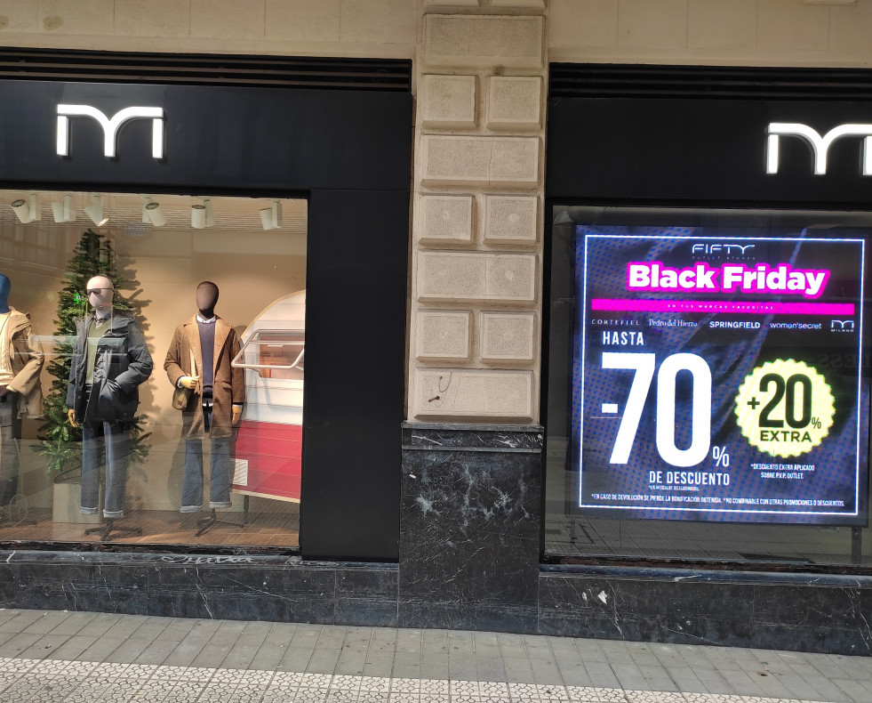 Black friday campaña 2023 descuentos ofertas sectores diversos