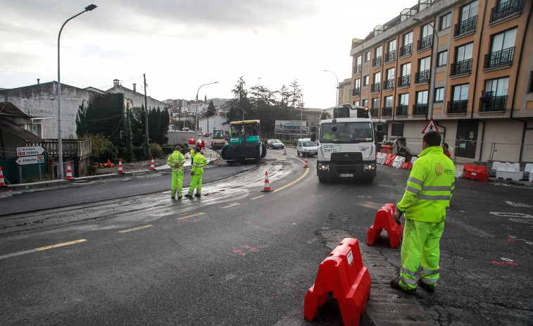 Las obras de A Magdalena obligan a cortar la circulación en parte de Fraga Iribarne