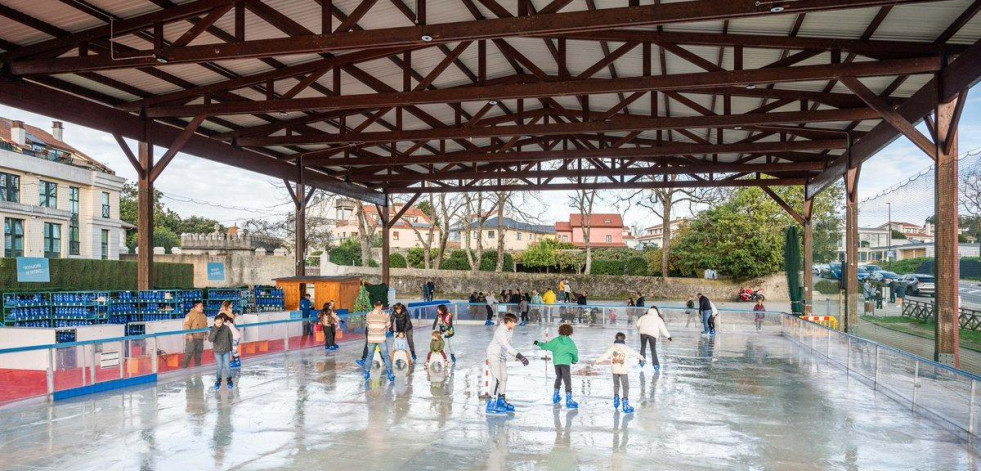 Oleiros confirma la apertura de la pista de hielo de Perillo este viernes