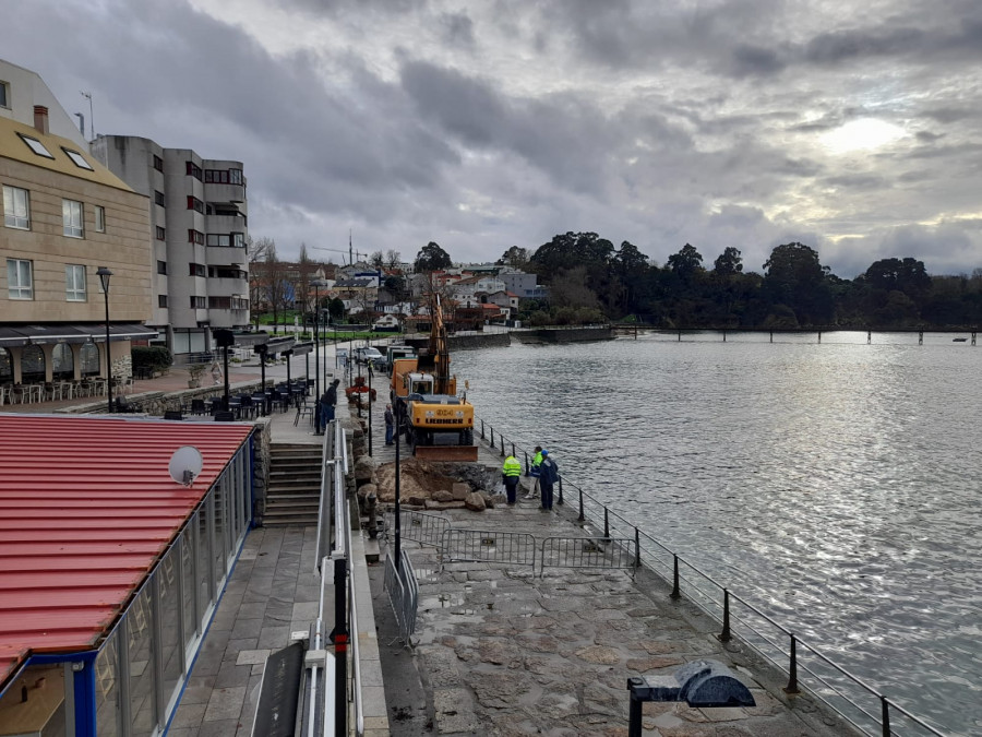 La Xunta repara el puerto de Santa Cruz tras la reclamación de Oleiros