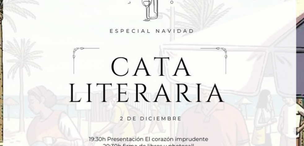 Cena y cata literaria especial Navidad en Pazo do Río