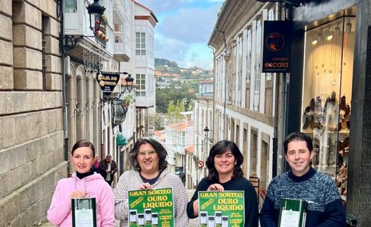 ‘Sorteo do Ouro Líquido’ en Betanzos, una campaña que se alargará toda la Navidad