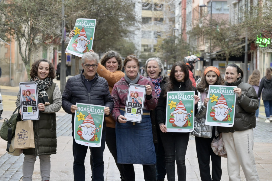 Una app para conocer un centro comercial sin paredes: el comercio de Os Mallos se reinventa