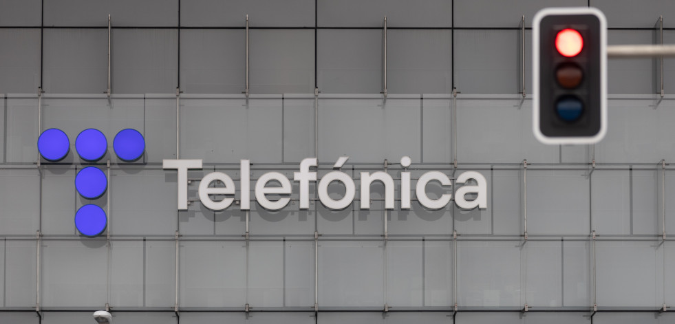 La plantilla de Telefónica en Galicia, 