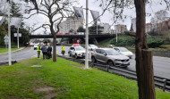 Doble colisión esta mañana en Alfonso Molina