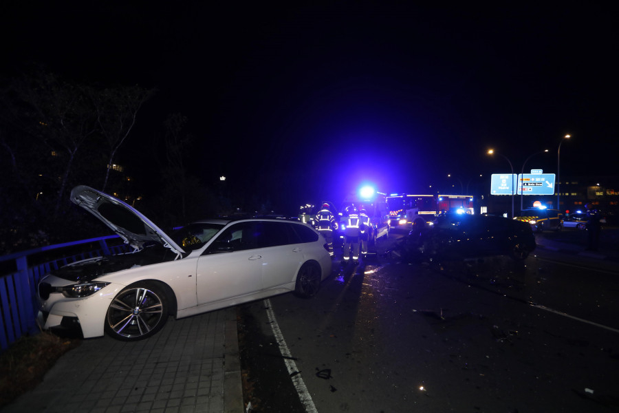 Varios heridos en un accidente múltiple con menores en Salgado Torres