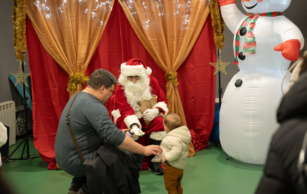 Papá Noel visita Culleredo