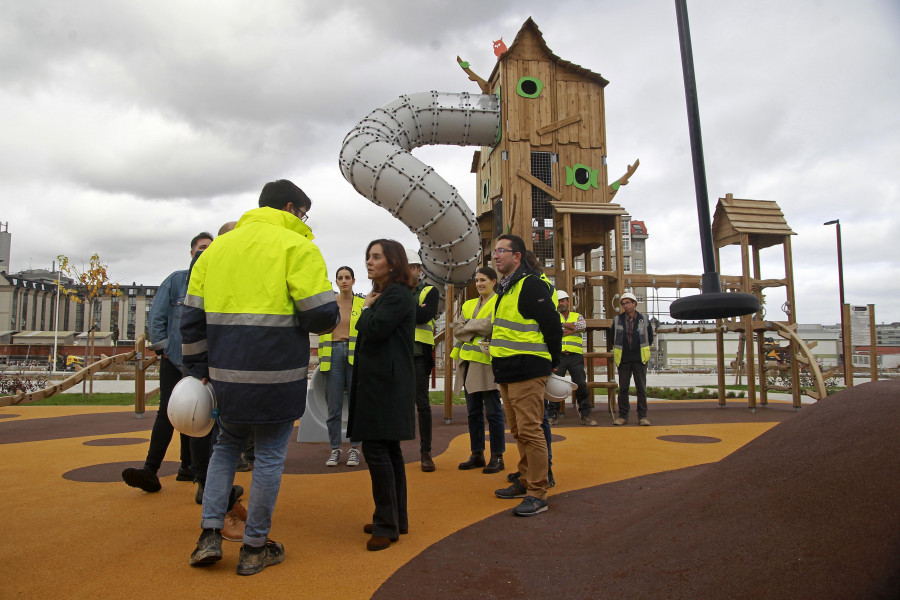 A Coruña inaugura este martes 19 el nuevo parque infantil de Xuxán