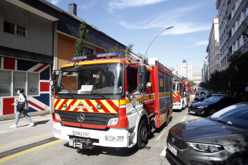 Actuación de los Bomberos