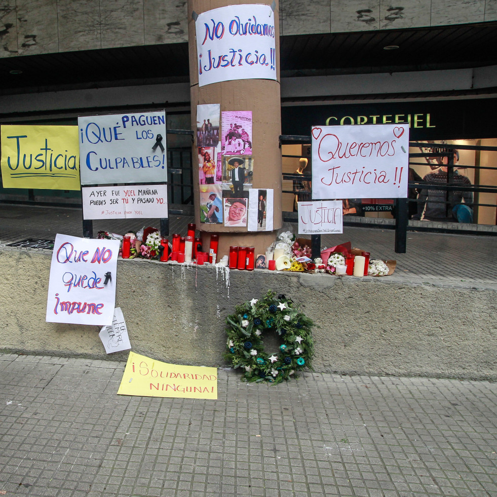 A Coruña recordará a Yoel Quispe un año después de su muerte a puñaladas en Juan Flórez