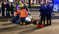 Nochevieja en A Coruña: comas etílicos y vandalismo en las narices de Castelao