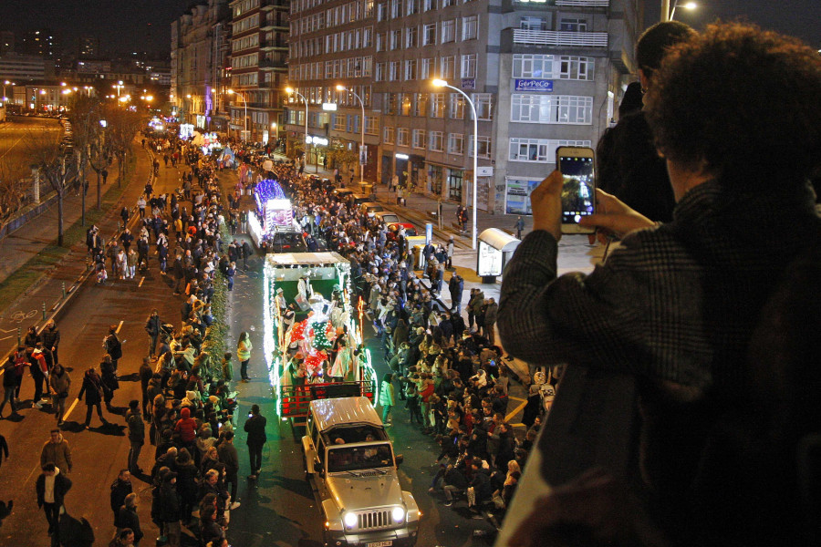 Dónde ver las cabalgatas de Reyes de 2024 en A Coruña y su área metropolitana