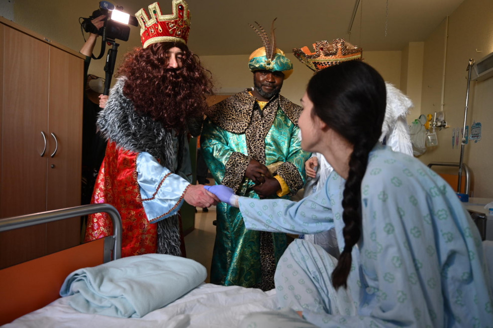 Los Reyes Magos en el hospital Materno Infantil @Pedro Puig