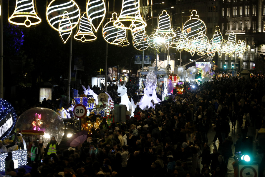 Estos serán los cortes de tráfico por la Cabalgata de Reyes en A Coruña