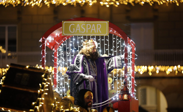 Comienzan los preparativos para la cabalgata de Reyes de A Coruña