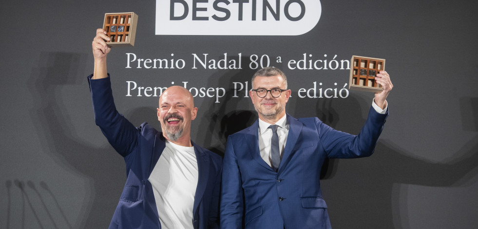 Los premios Nadal y Josep Pla se tiñen de negro con César Pérez Gellida y Jaume Clotet