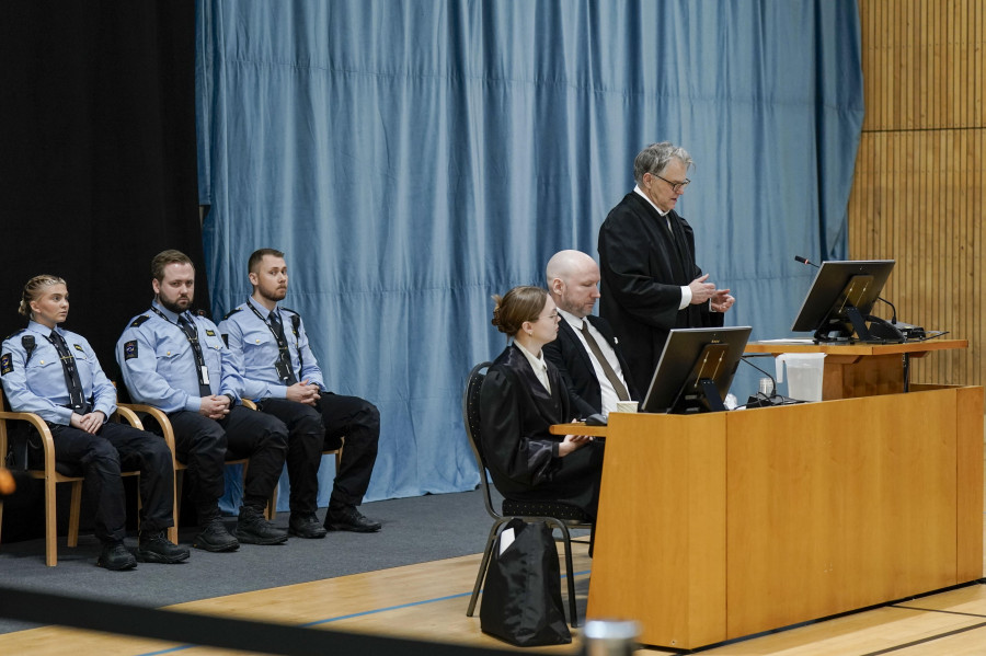 Breivik y Noruega se enzarzan en los tribunales sobre su salud mental y el aislamiento