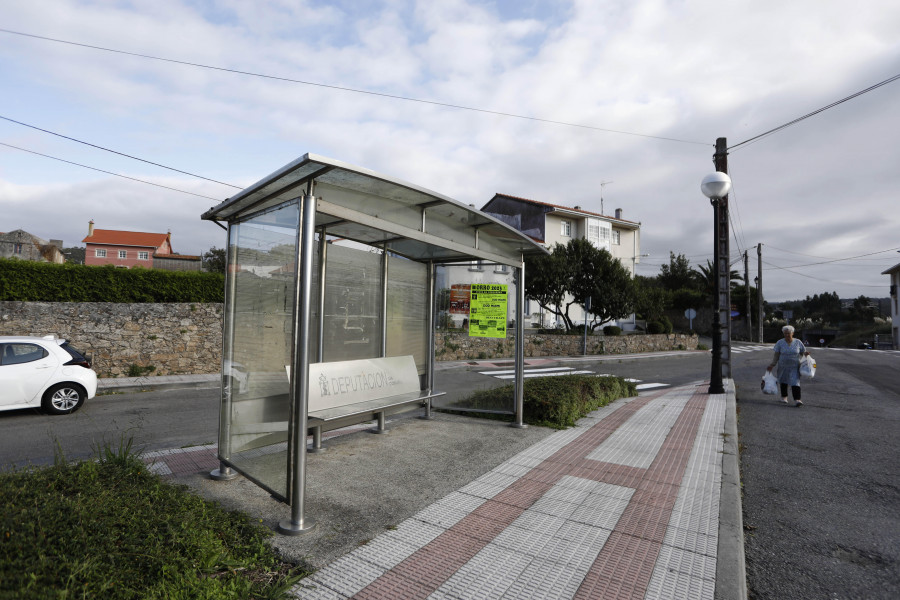 Inician las obras para mejorar 55 paradas de autobús a l a entrada de A Coruña